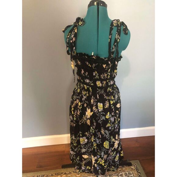 Free People Isla Midi Floral Boho Ruffled Sundress, size XS - Picture 5 of 5